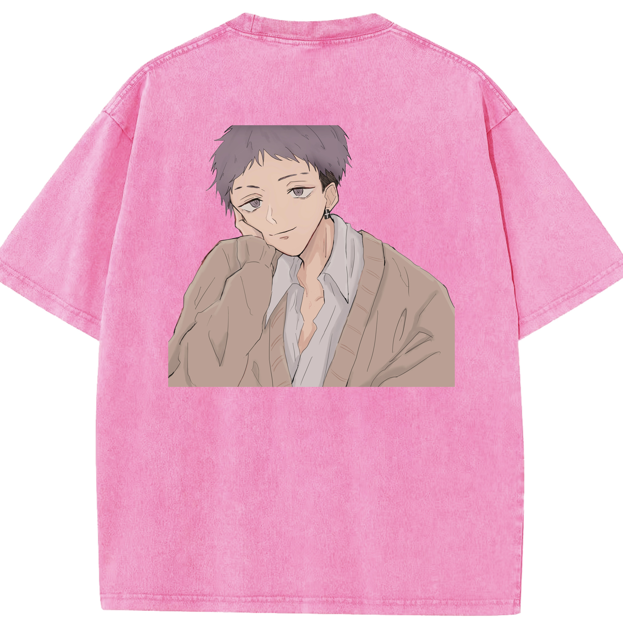 （画像用） 東京リベンジャーズ Tokyo Revengers 綿100% ヴィンテージ風 半袖Tシャツ（背面プリント）